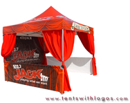 10 x 10 Pop Up Tent - 102.7 Jack FM